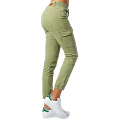 Only Green Cotton Skinny Pant -   -  Only.