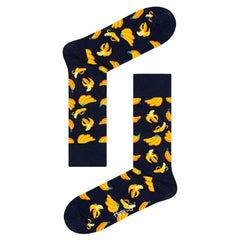 Happy Socks Black Cotton Sock -   -  Happy Socks.