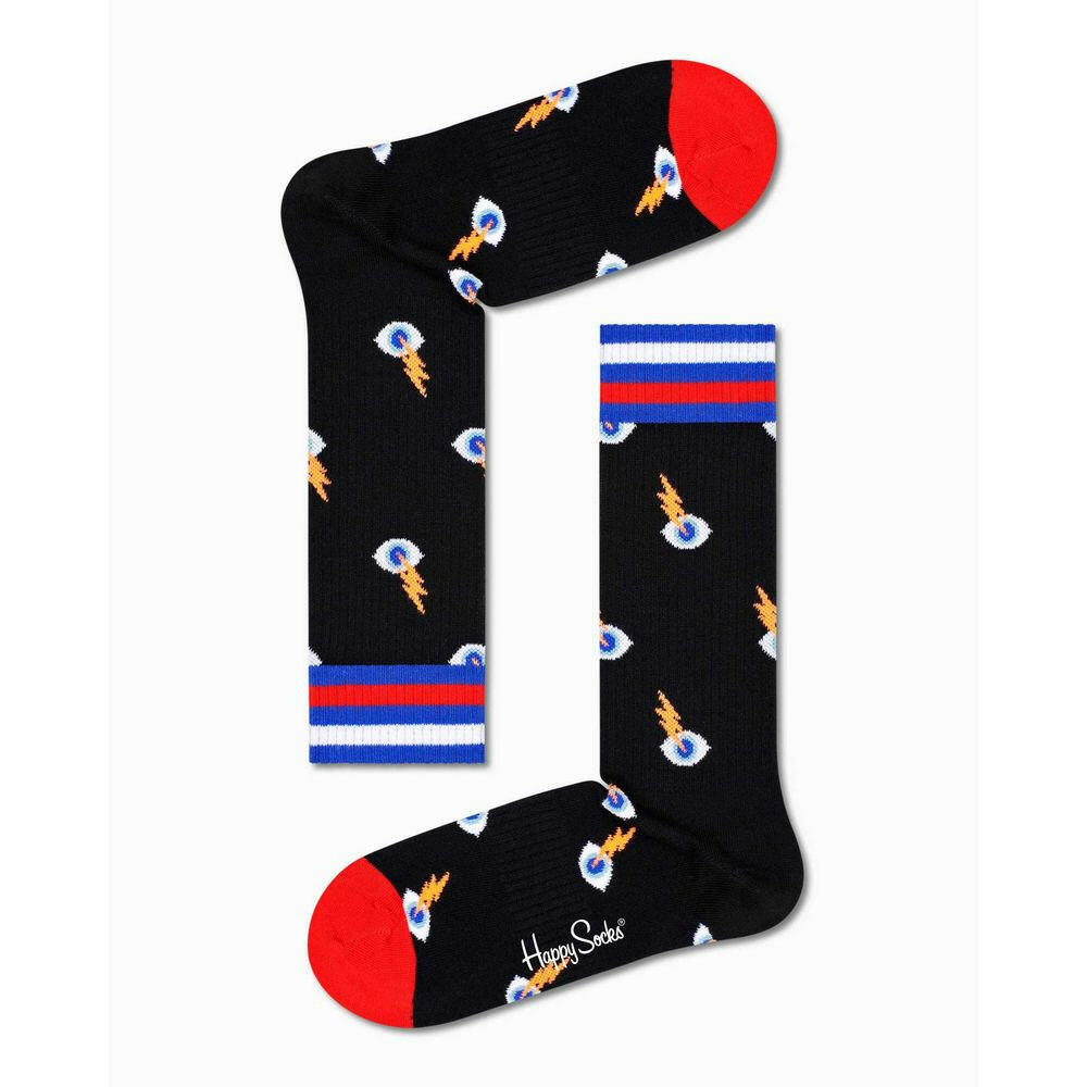 Happy Socks Black Cotton Sock -   -  Happy Socks.