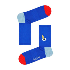 Happy Socks Blue Cotton Sock -   -  Happy Socks.