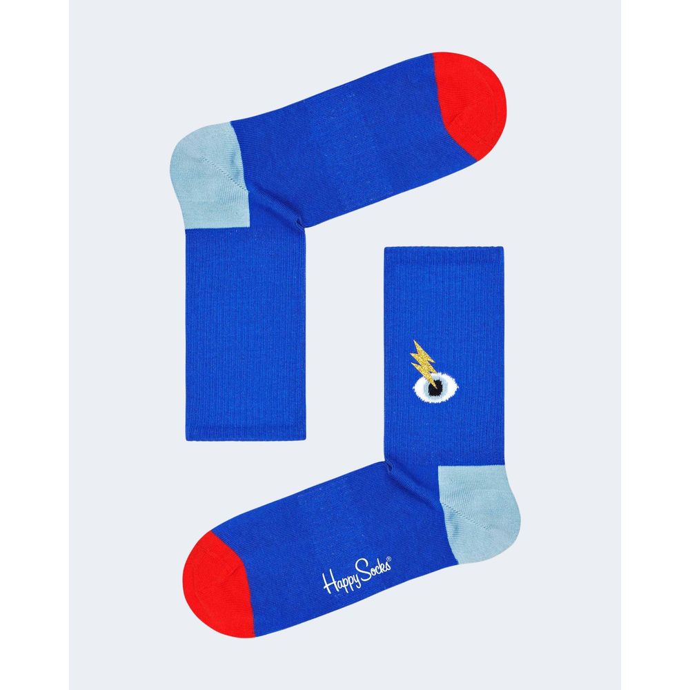 Happy Socks Blue Cotton Sock -   -  Happy Socks.