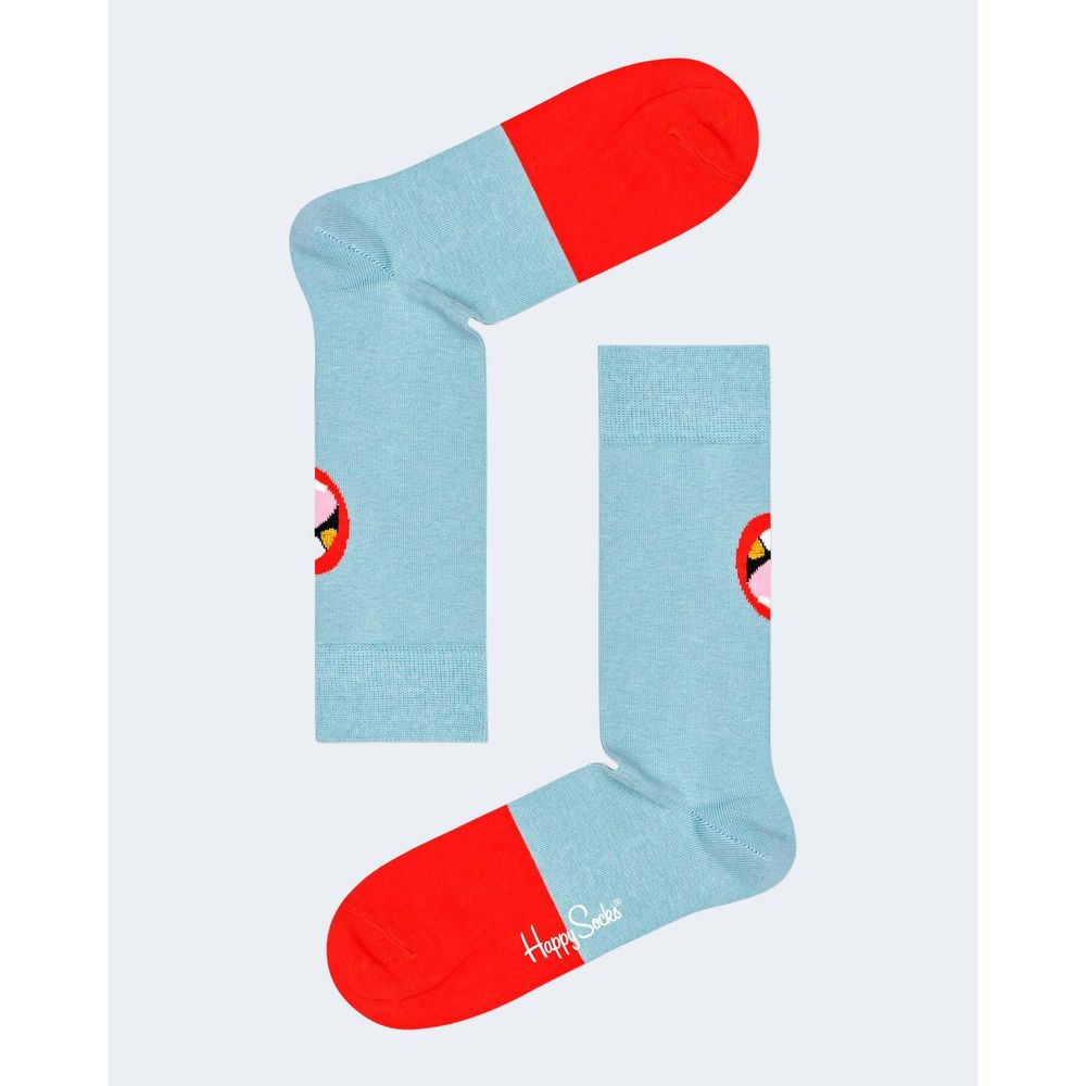 Happy Socks Blue Cotton Sock -   -  Happy Socks.