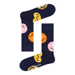 Happy Socks Blue Cotton Sock -   -  Happy Socks.