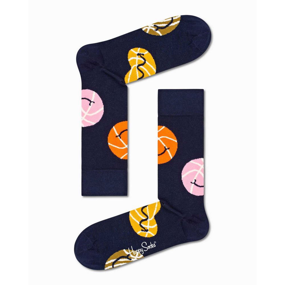 Happy Socks Blue Cotton Sock -   -  Happy Socks.