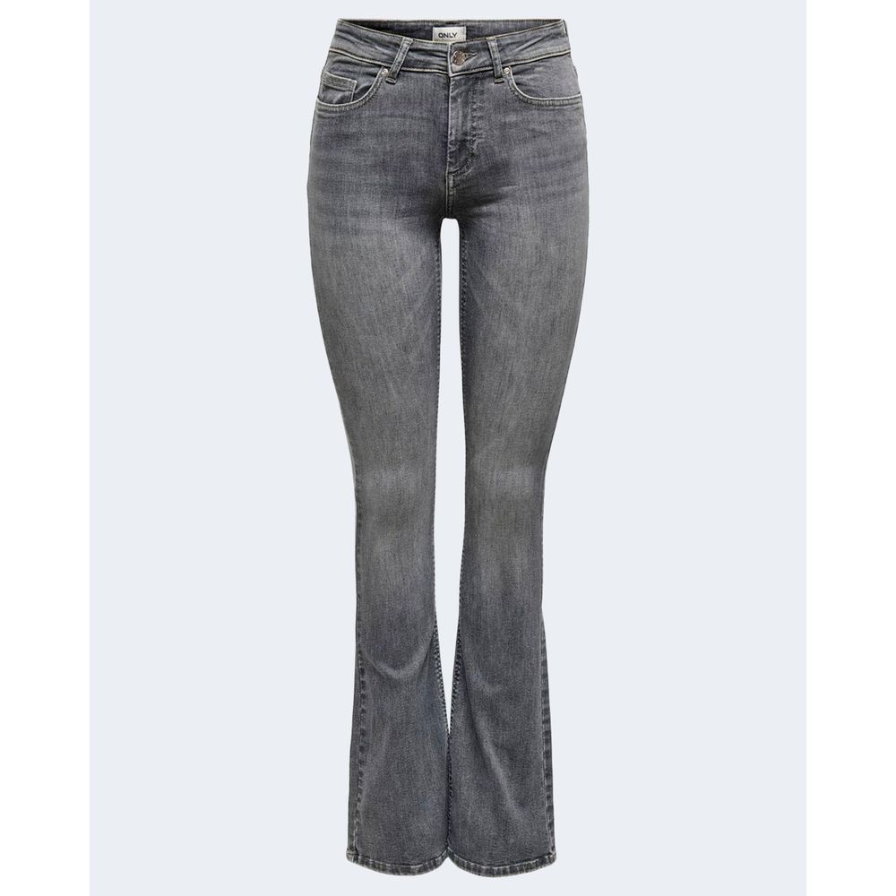 Only Gray Cotton Slim Fit Jean -   -  Only.