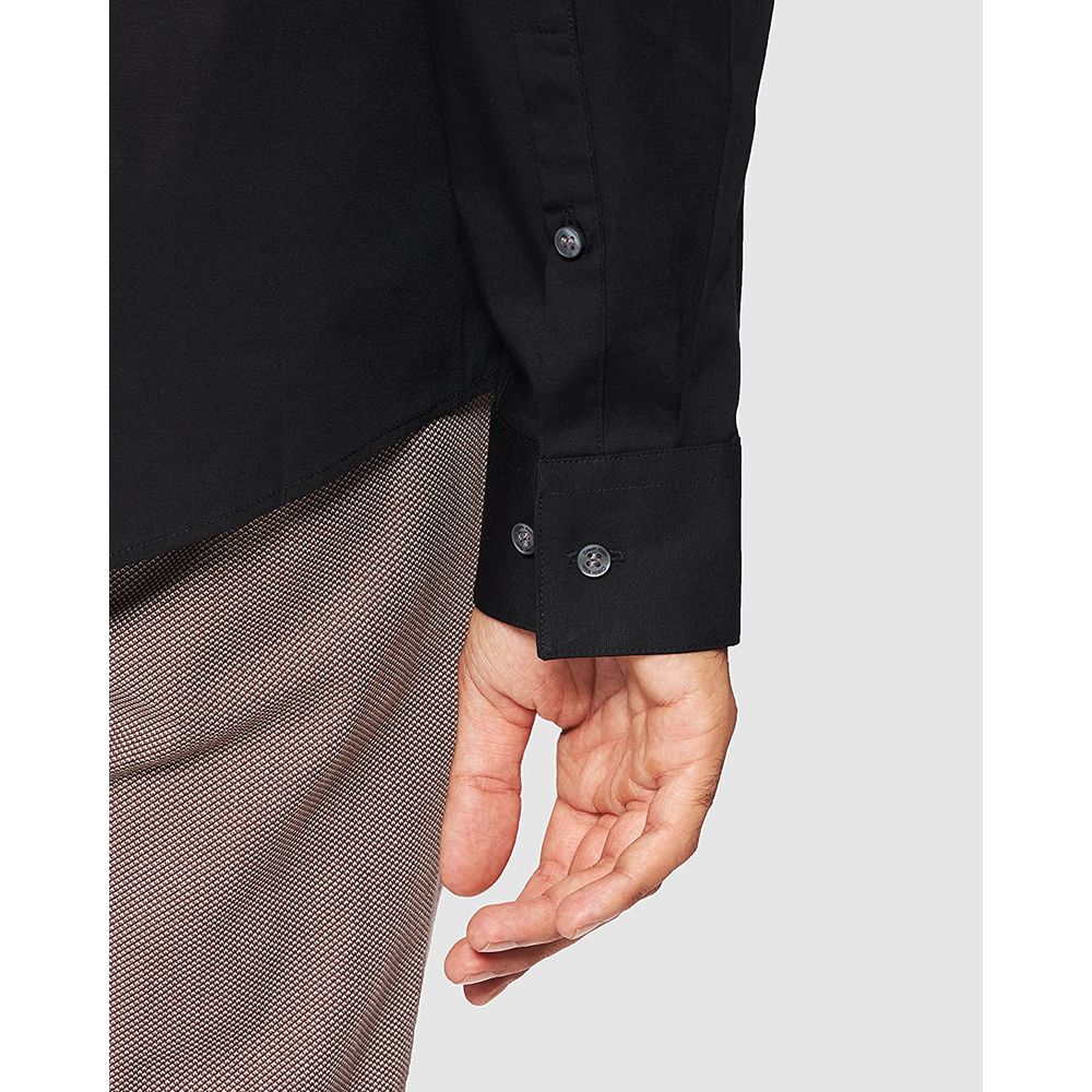Calvin Klein Black Cotton Shirt -   -  Calvin Klein.
