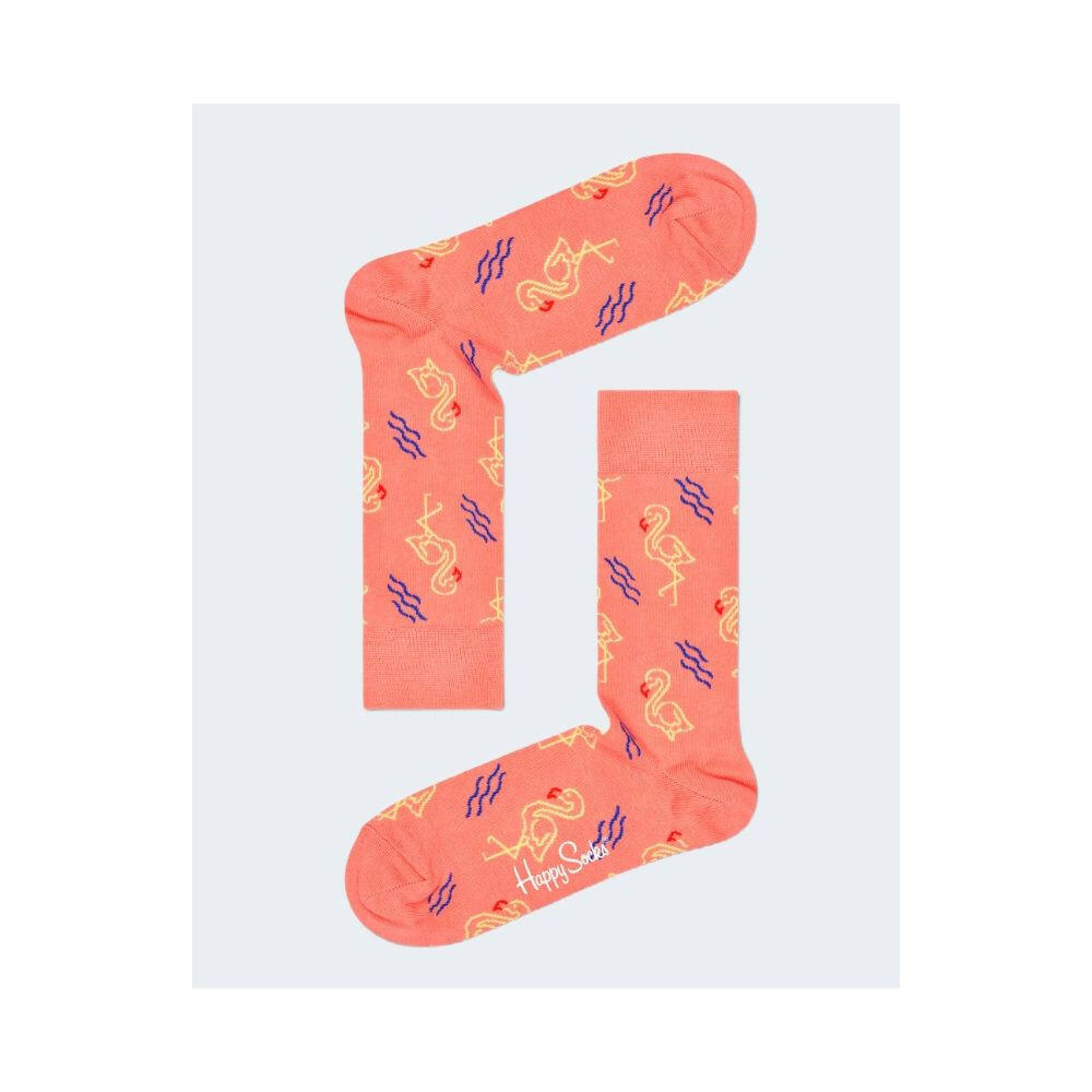 Happy Socks Orange Cotton Sock -   -  Happy Socks.