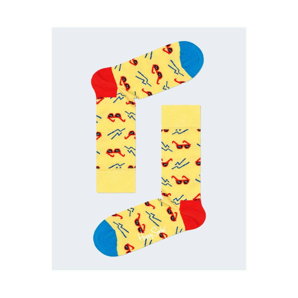 Happy Socks Yellow Cotton Sock -   -  Happy Socks.