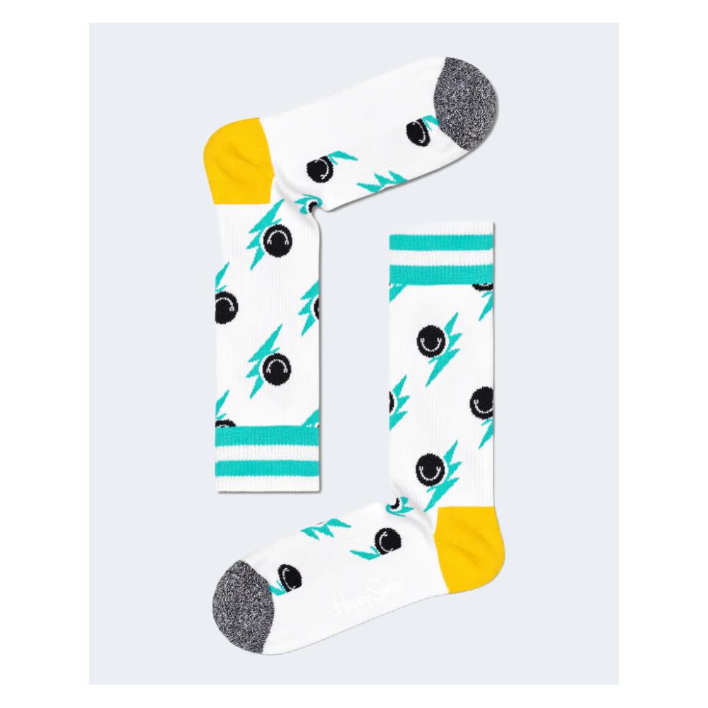 Happy Socks White Cotton Sock -   -  Happy Socks.