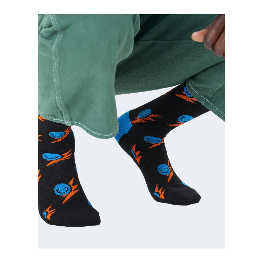 Happy Socks Black Cotton Sock -   -  Happy Socks.