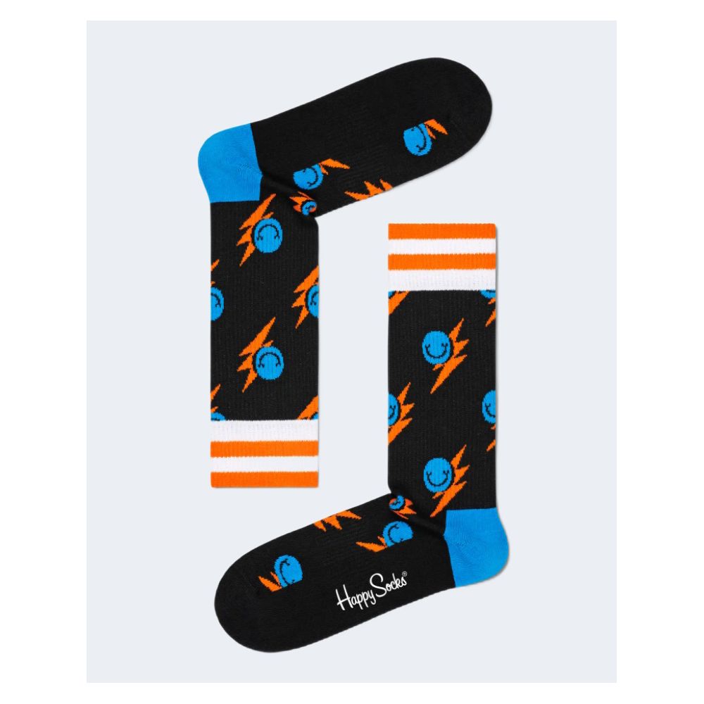 Happy Socks Black Cotton Sock -   -  Happy Socks.