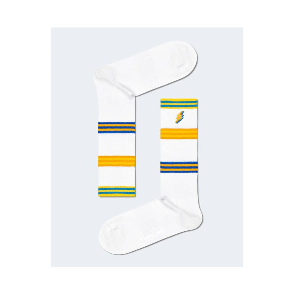 Happy Socks White Cotton Sock -   -  Happy Socks.