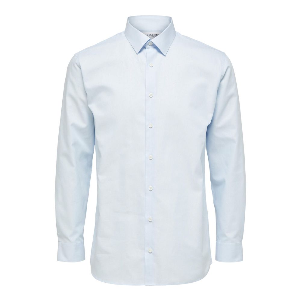 Selected Blue Cotton Shirt -   -  Selected.