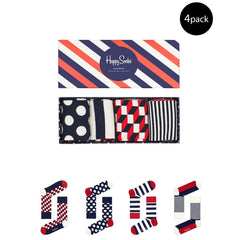 Happy Socks Blue Cotton Sock -   -  Happy Socks.
