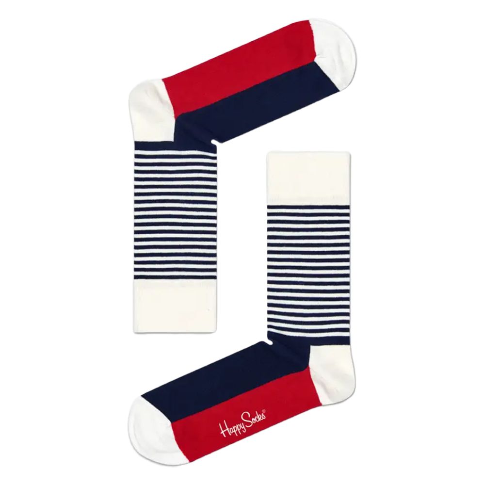 Happy Socks Blue Cotton Sock -   -  Happy Socks.