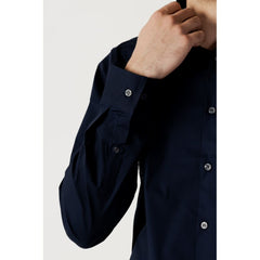 Calvin Klein Blue Cotton Shirt -   -  Calvin Klein.