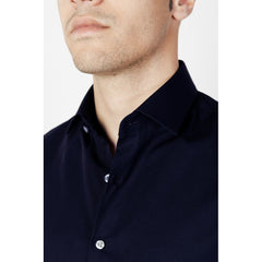 Calvin Klein Blue Cotton Shirt -   -  Calvin Klein.