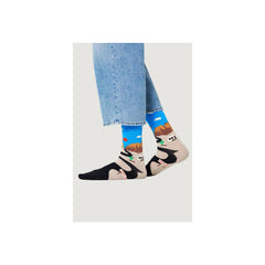 Happy Socks Blue Cotton Sock -   -  Happy Socks.