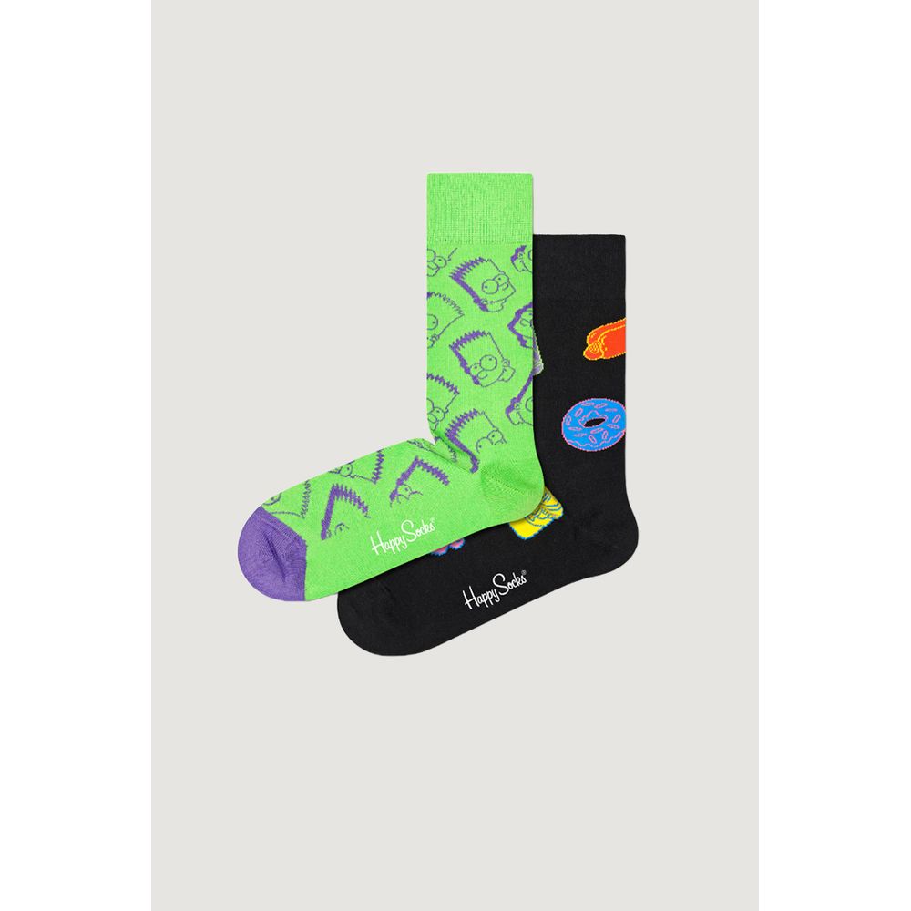 Happy Socks Black Cotton Sock -   -  Happy Socks.