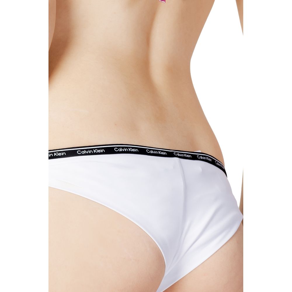 Calvin Klein Jeans White Polyester Swim Brief -   -  Calvin Klein Jeans.
