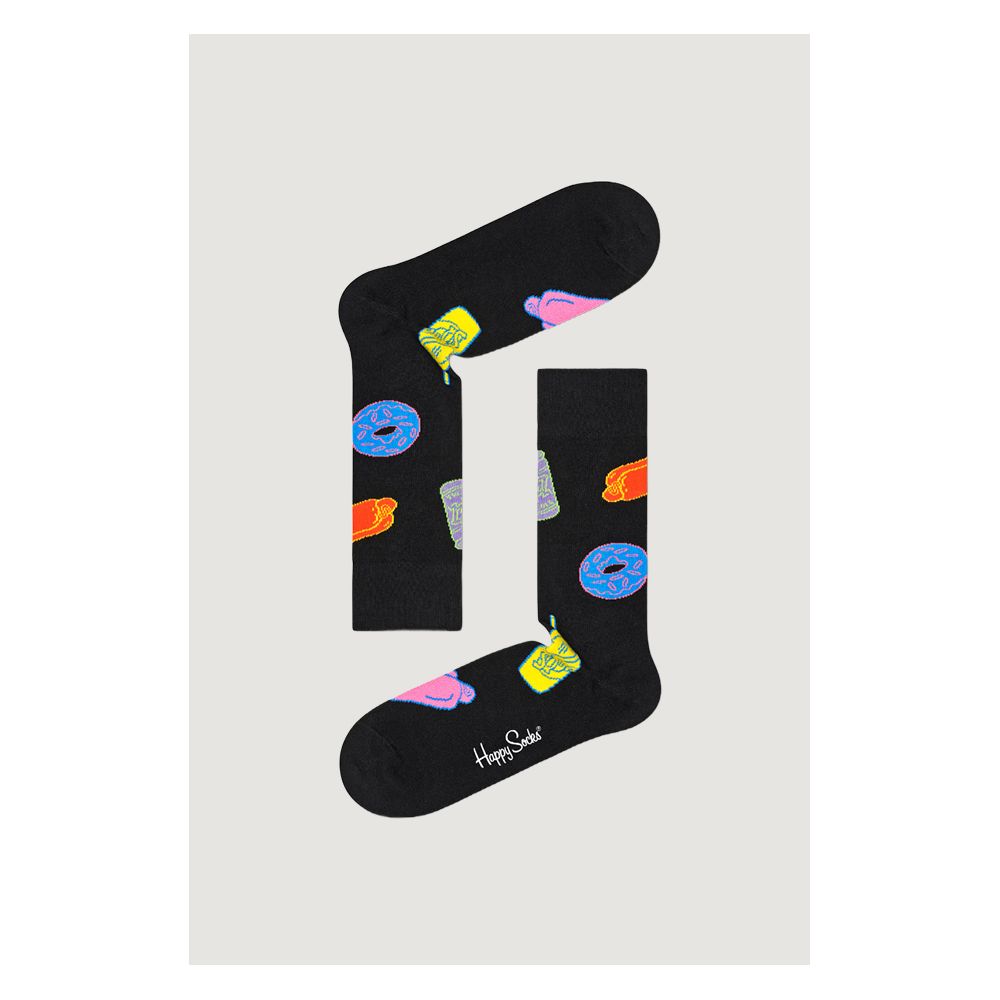 Happy Socks Black Cotton Sock -   -  Happy Socks.