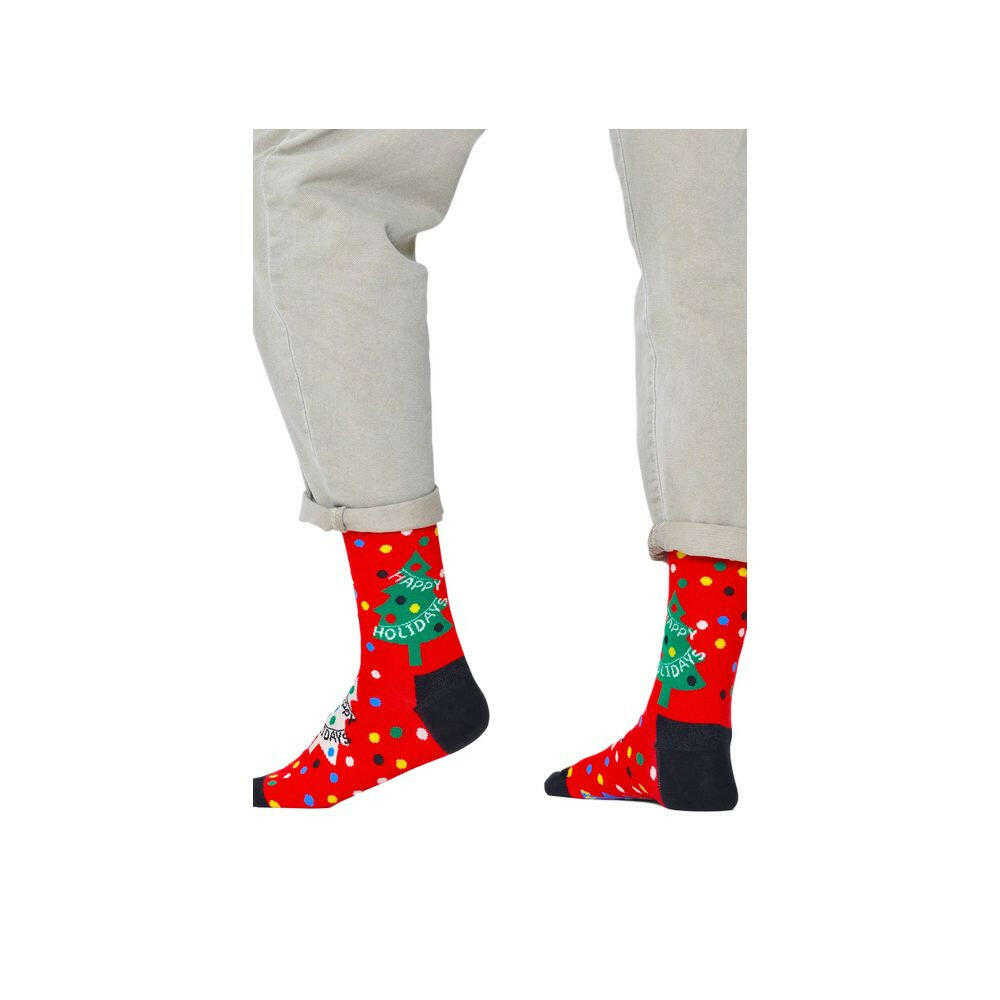 Happy Socks Red Cotton Sock -   -  Happy Socks.