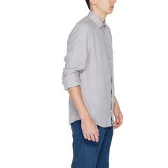 Calvin Klein Beige Linen Shirt -   -  Calvin Klein.