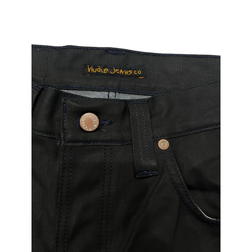 Nudie Jeans Black Cotton Men Jeans -   -  Nudie Jeans.