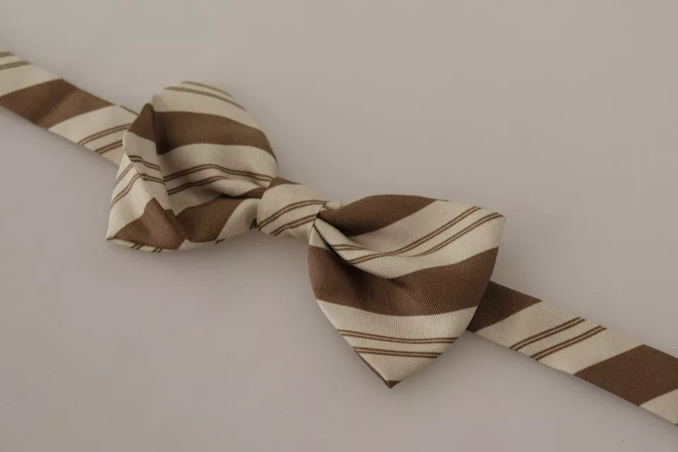 Dolce & Gabbana Multicolor Patterned Adjustable Neck Bow Tie Men -   -  Dolce & Gabbana.
