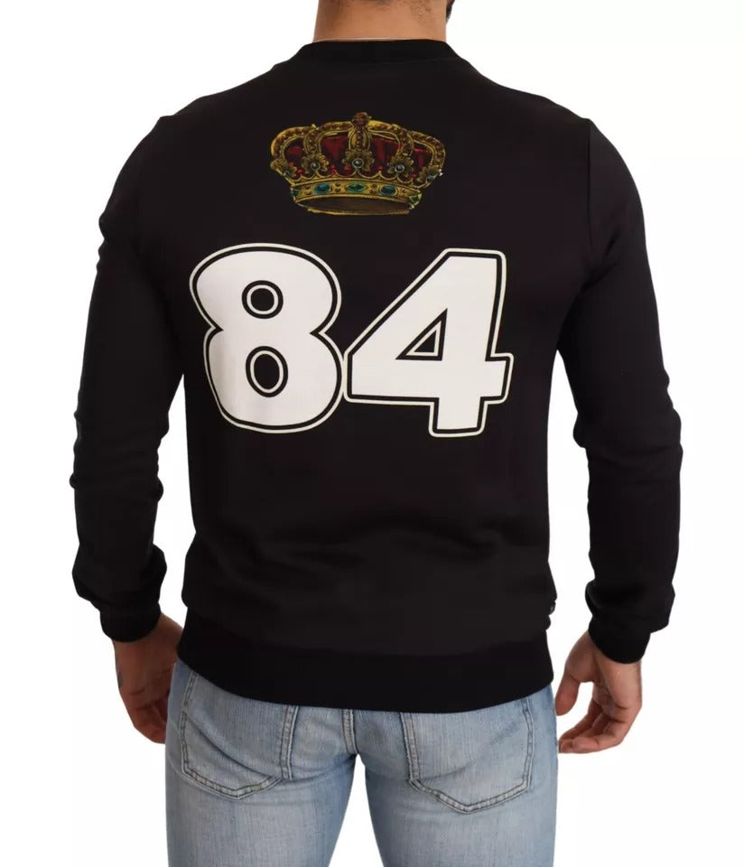 Dolce & Gabbana Black Cupid Print Hoodie Sweatshirt Sweater -   -  Dolce & Gabbana.