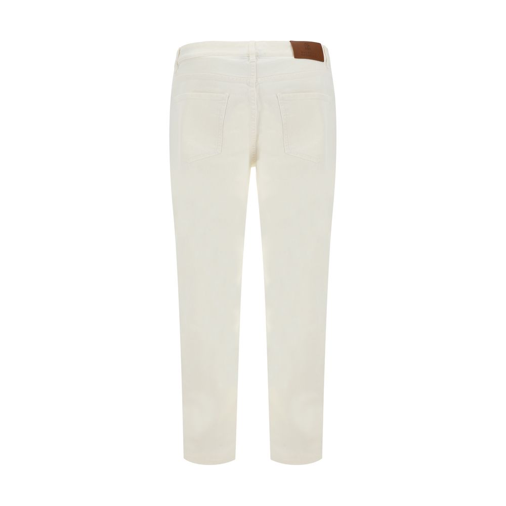 Brunello Cucinelli Jeans with turn-up hem -   -  Brunello Cucinelli.