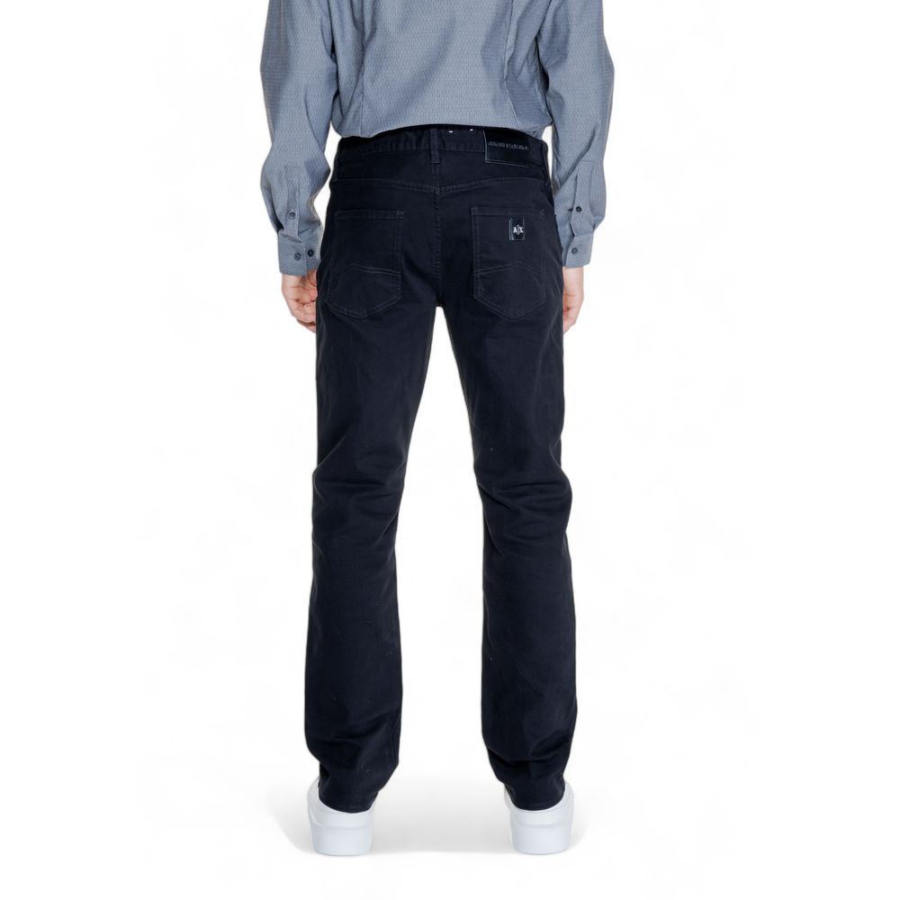 Armani Exchange Black Cotton Jeans & Pant -   -  Armani Exchange.