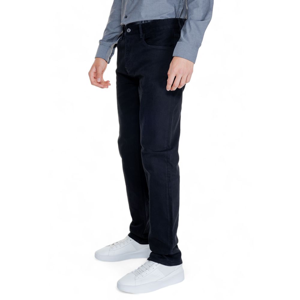 Armani Exchange Black Cotton Jeans & Pant -   -  Armani Exchange.