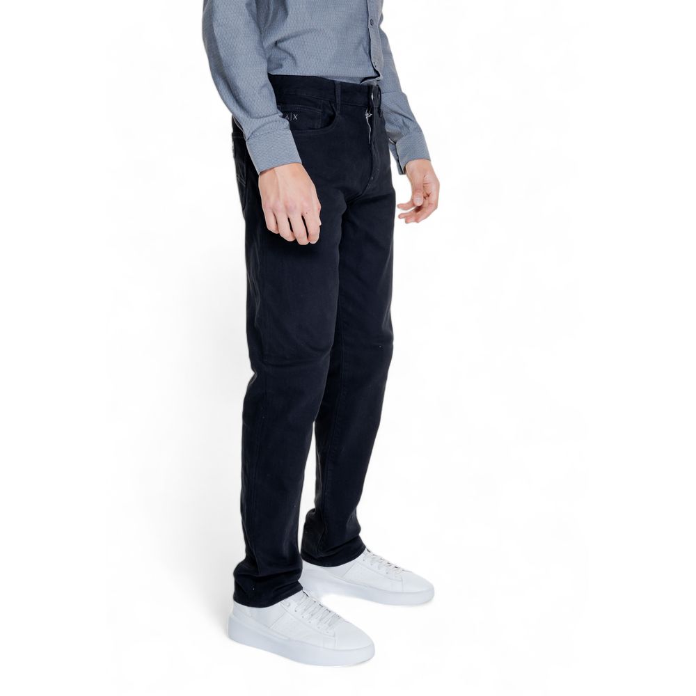 Armani Exchange Black Cotton Jeans & Pant -   -  Armani Exchange.