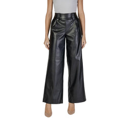 Only Black Polyester Pant -   -  Only.