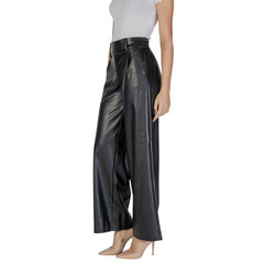 Only Black Polyester Pant -   -  Only.