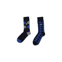 Lyle & Scott Blue Cotton Boxer -   -  Lyle & Scott.