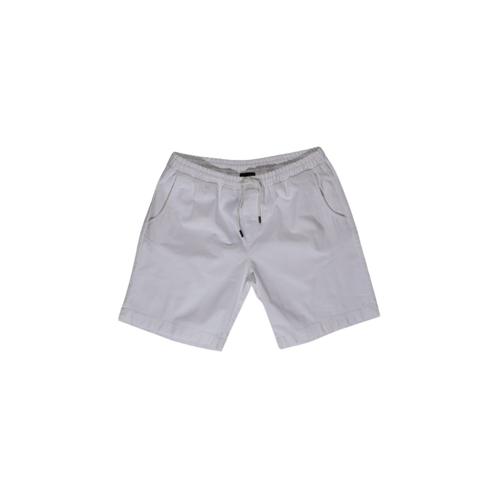 Refrigiwear White Cotton Bermuda -   -  Refrigiwear.