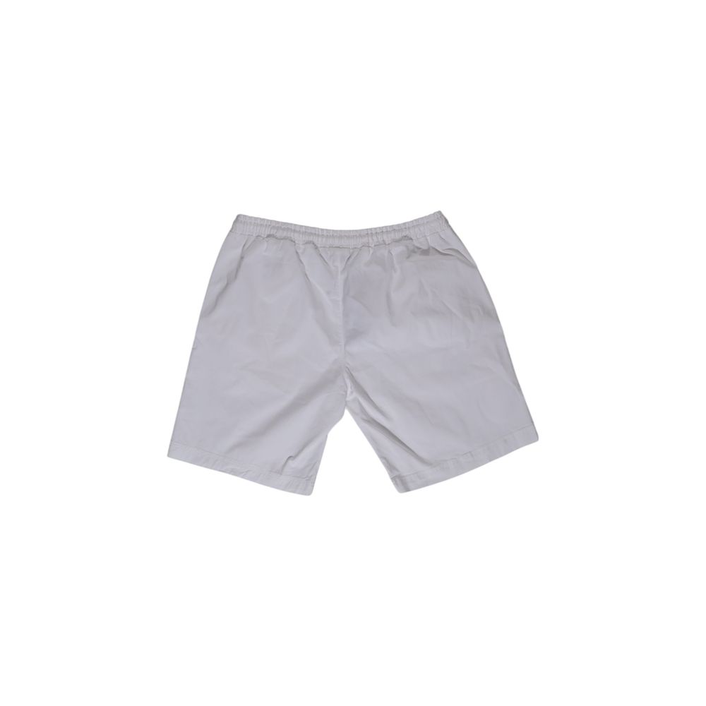 Refrigiwear White Cotton Bermuda -   -  Refrigiwear.
