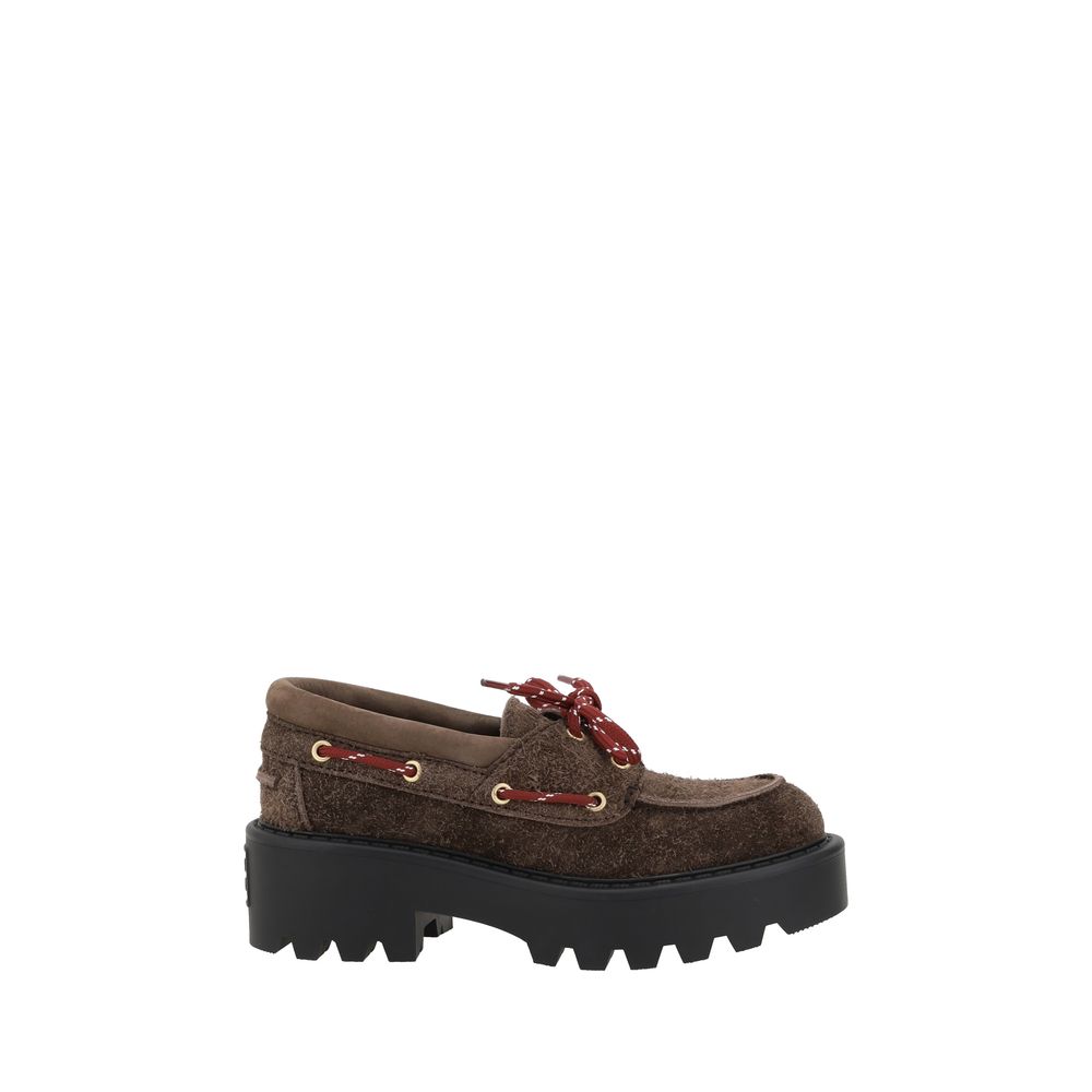 Miu Miu Chunky sole Loafers -   -  Miu Miu.