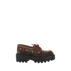 Miu Miu Chunky sole Loafers -   -  Miu Miu.