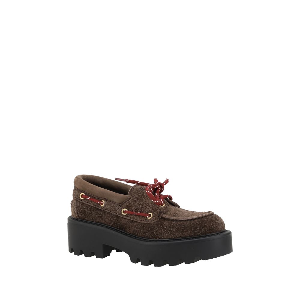 Miu Miu Chunky sole Loafers -   -  Miu Miu.