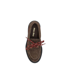 Miu Miu Chunky sole Loafers -   -  Miu Miu.