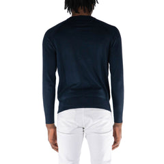 People Of Shibuya Blue Cotton Sweater -   -  People Of Shibuya.