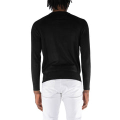 People Of Shibuya Black Cotton Sweater -   -  People Of Shibuya.