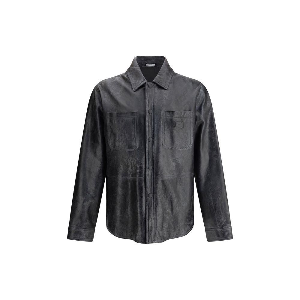 Dolce & Gabbana Leather Jacket -   -  Dolce & Gabbana.