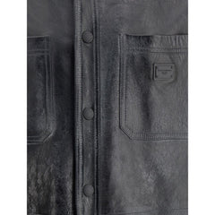 Dolce & Gabbana Leather Jacket -   -  Dolce & Gabbana.