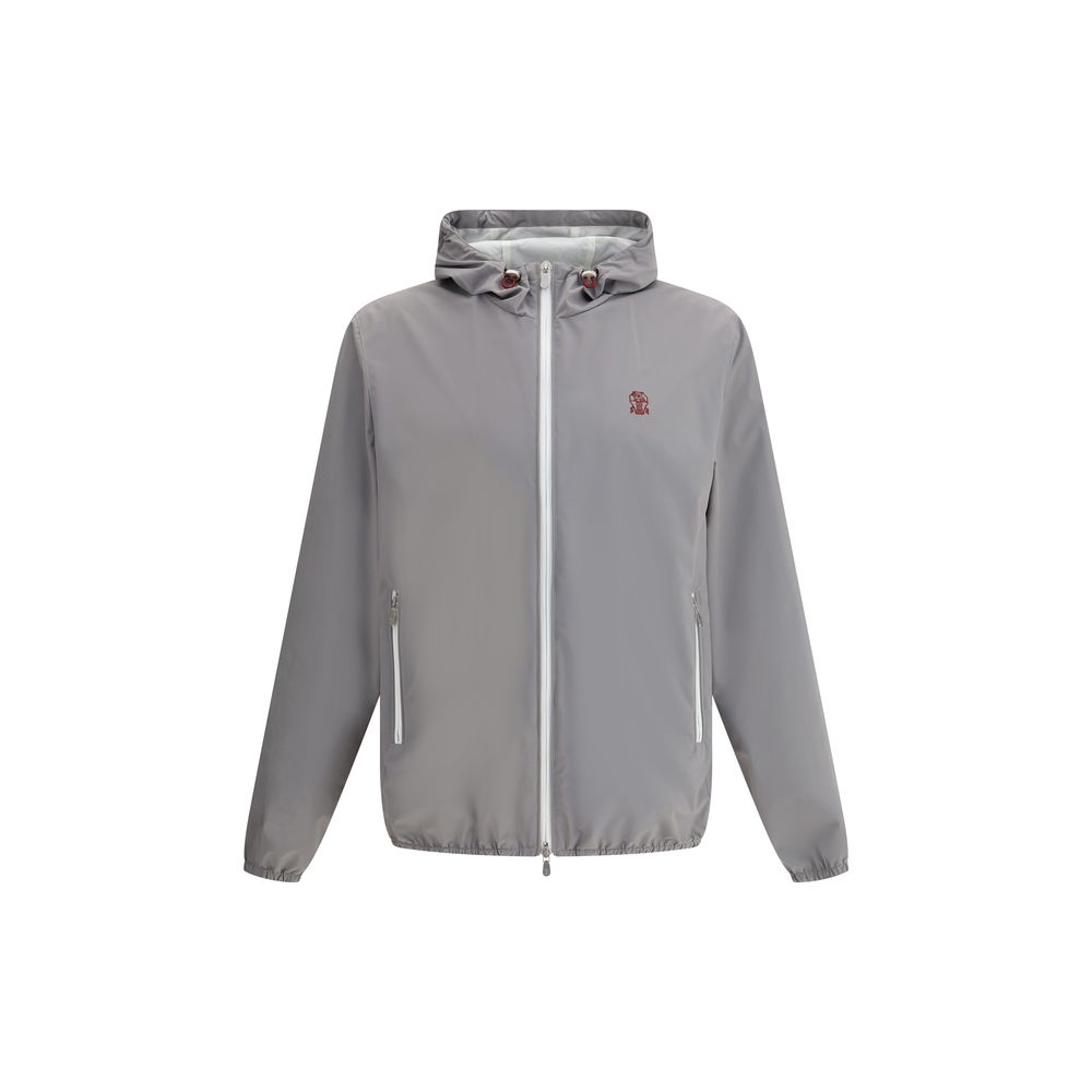Brunello Cucinelli Waterproof Jacket with hood -   -  Brunello Cucinelli.