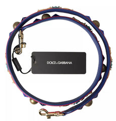 Dolce & Gabbana Pink Exotic Leather Studded Shoulder Strap -   -  Dolce & Gabbana.