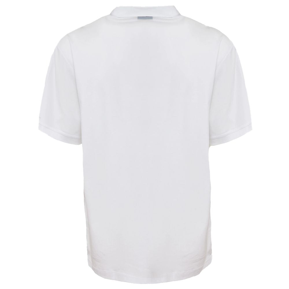 People Of Shibuya White Cotton Polo Shirt -   -  People Of Shibuya.